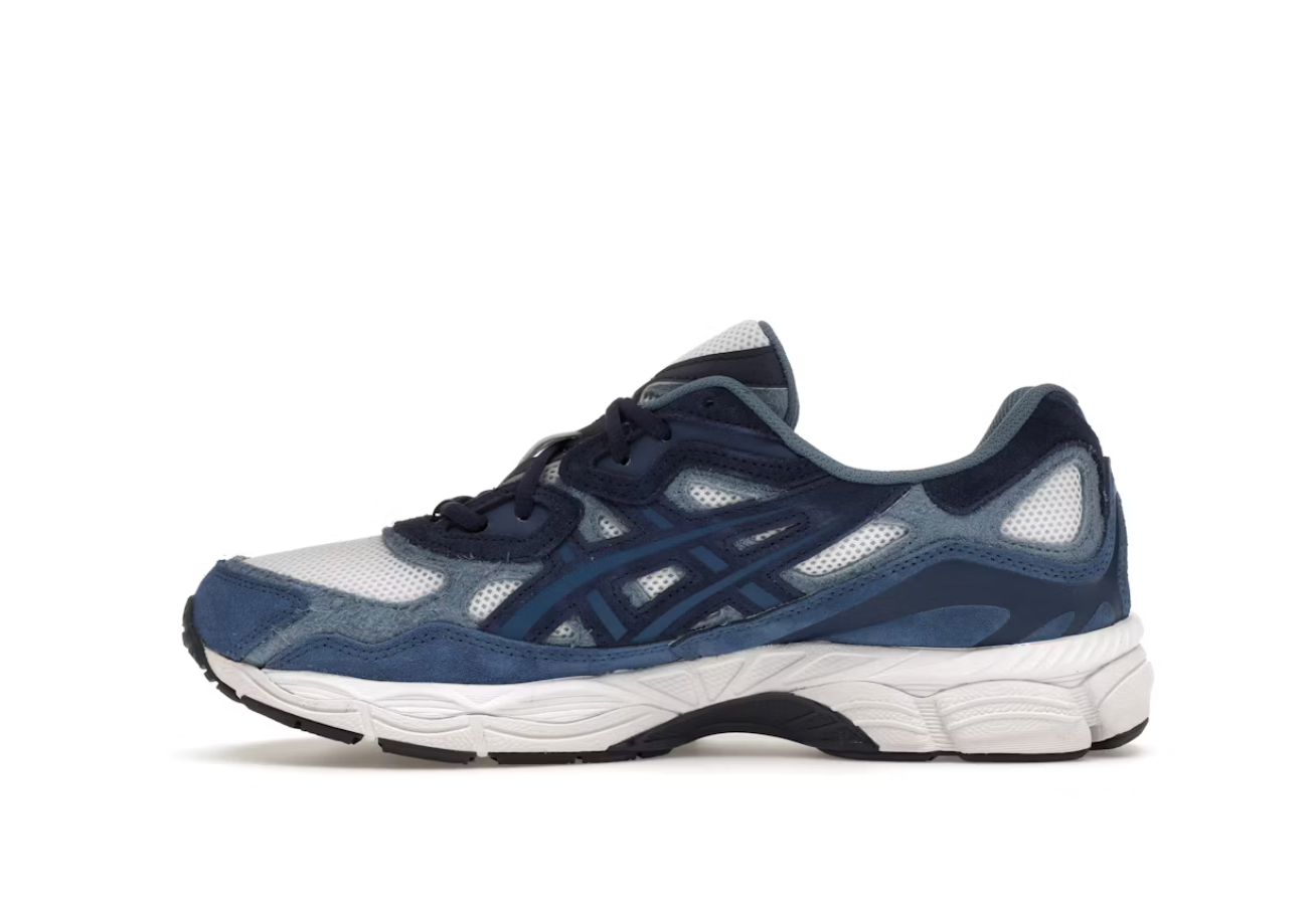 Asics Gel-NYC Indigo Blue White Silver