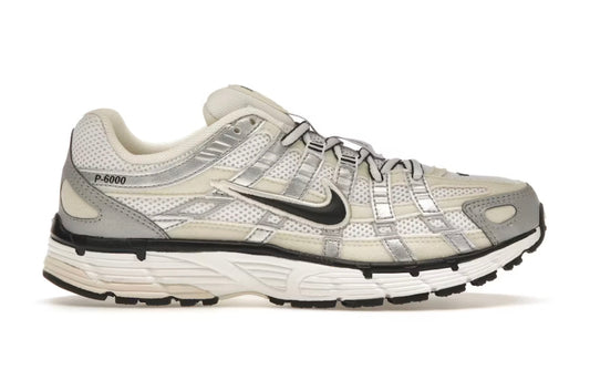 Nike P6000 Coconut Milk Metallic Silver