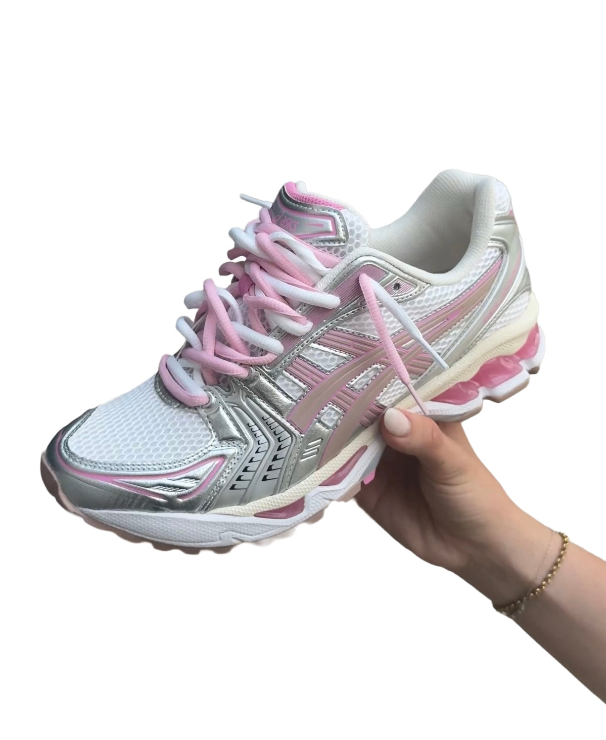 ASICS Gel-Kayano 14-Unlimited Pack White Fawn Double Laces