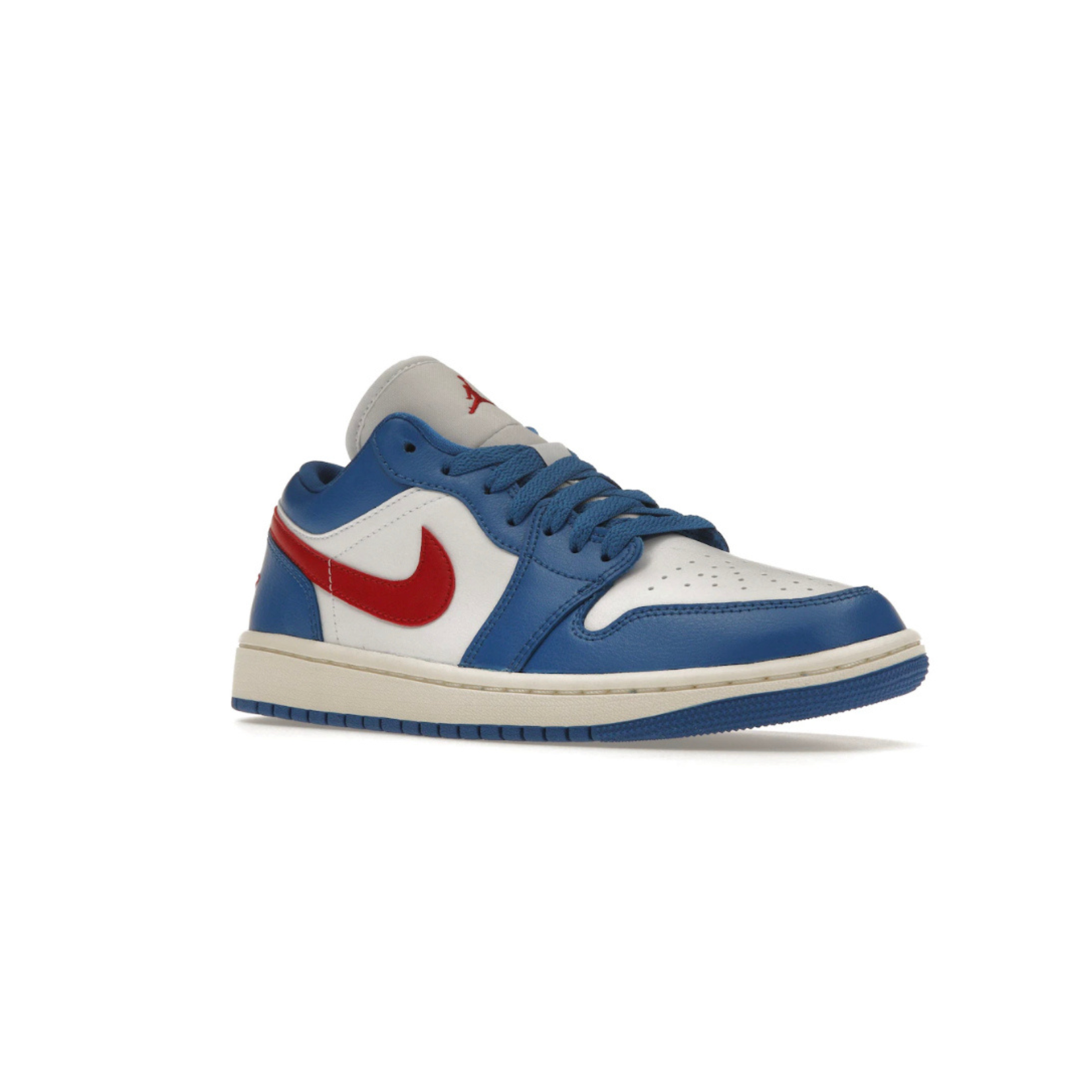 Jordan 1 Low Sport Blue Gym Red