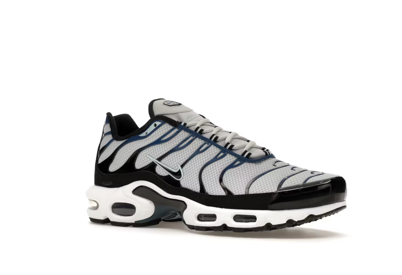 Nike Air Max Plus Pure Platinum Court Blue Glacier Blue Black