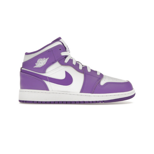 Jordan 1 Mid Purple Venom