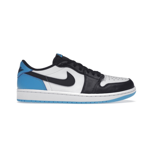 Jordan 1 Retro Low OG Black Dark Powder Blue