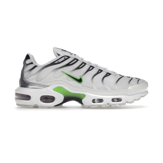 Nike Air Max Plus White Neon Metallic Silver