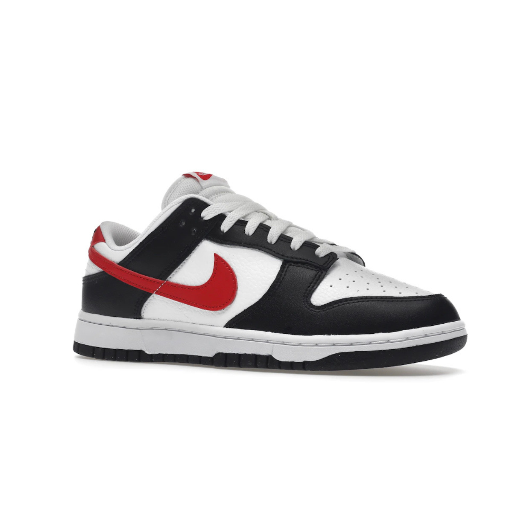 Nike Dunk Low Red Swoosh Panda