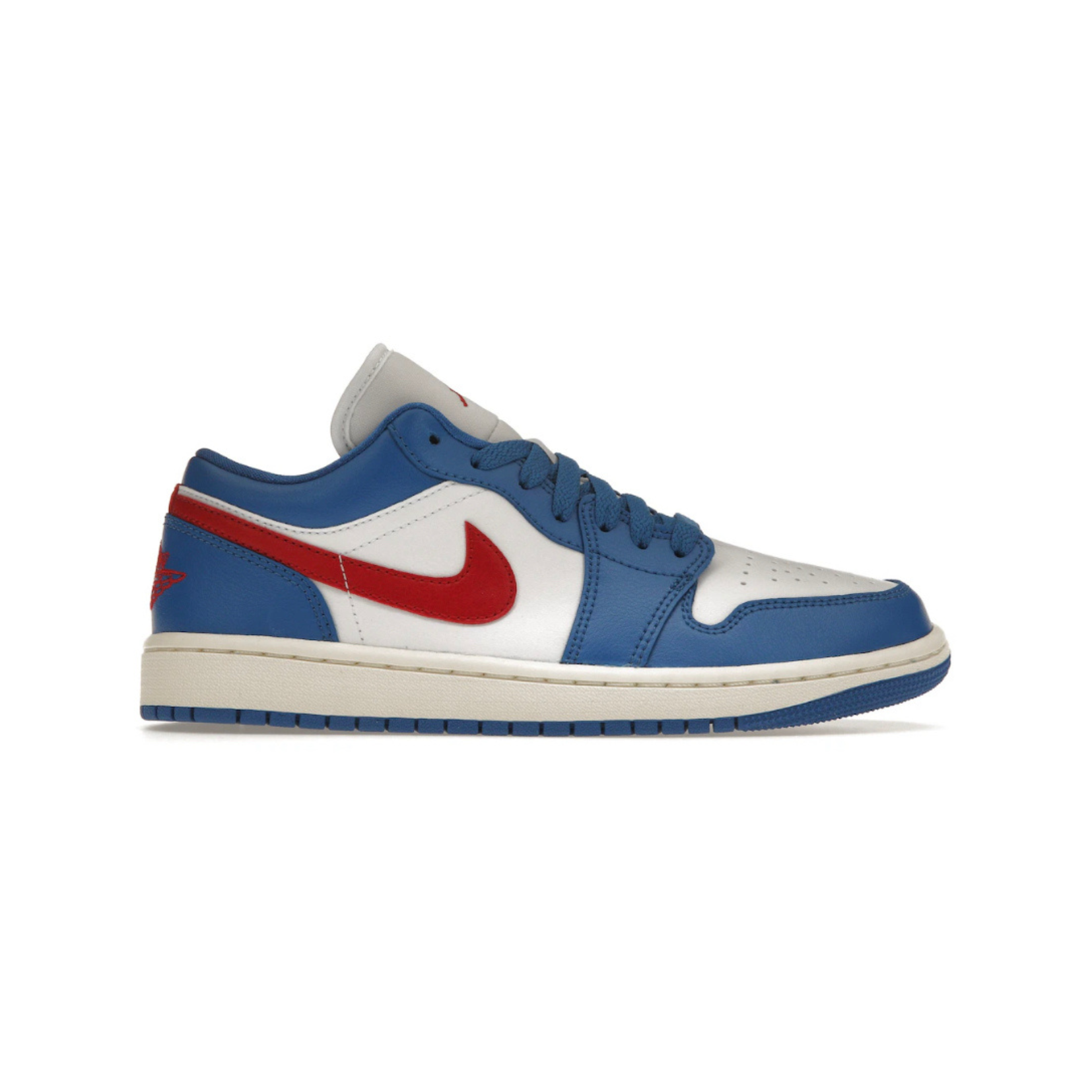 Jordan 1 Low Sport Blue Gym Red