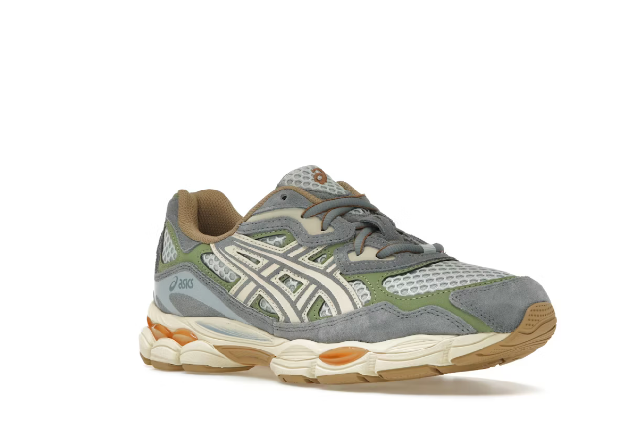 Asics Gel-NYC Cold Moss Fjord Grey Green