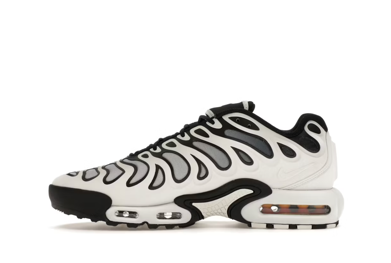 Nike Air Max Plus Drift White Black Metallic Silver