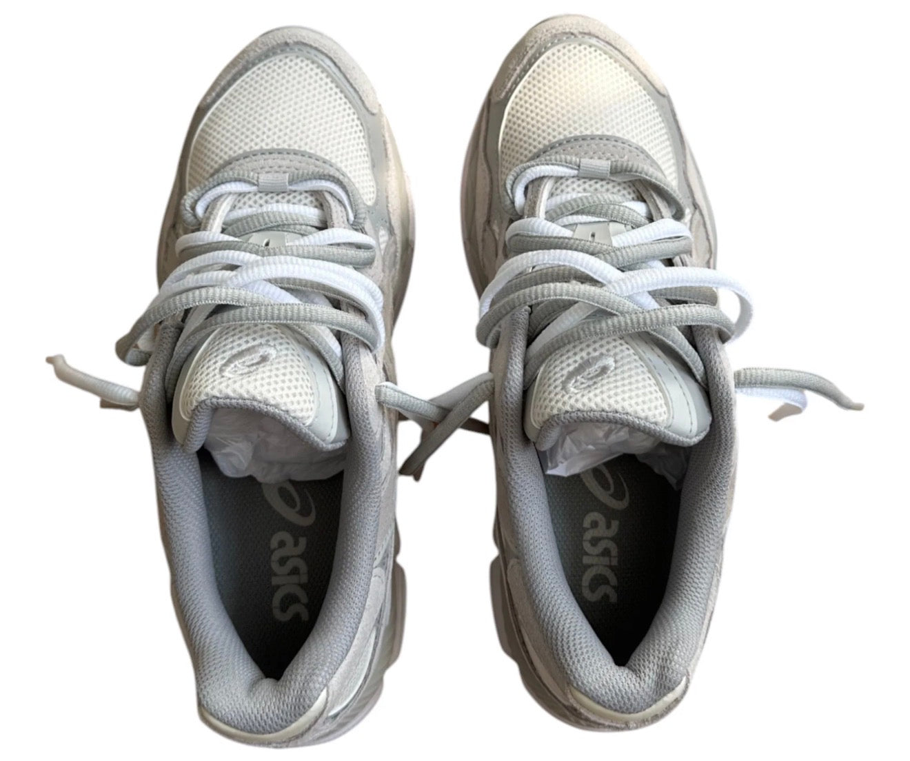 ASICS Gel-NYC-Cream Cloud Grey Double Laces