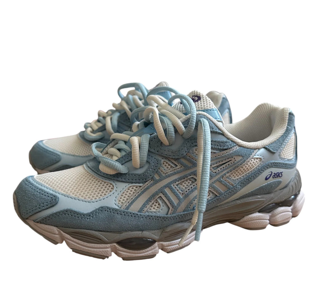 ASICS Gel-NYC-Cream Arctic Sky Double Laces