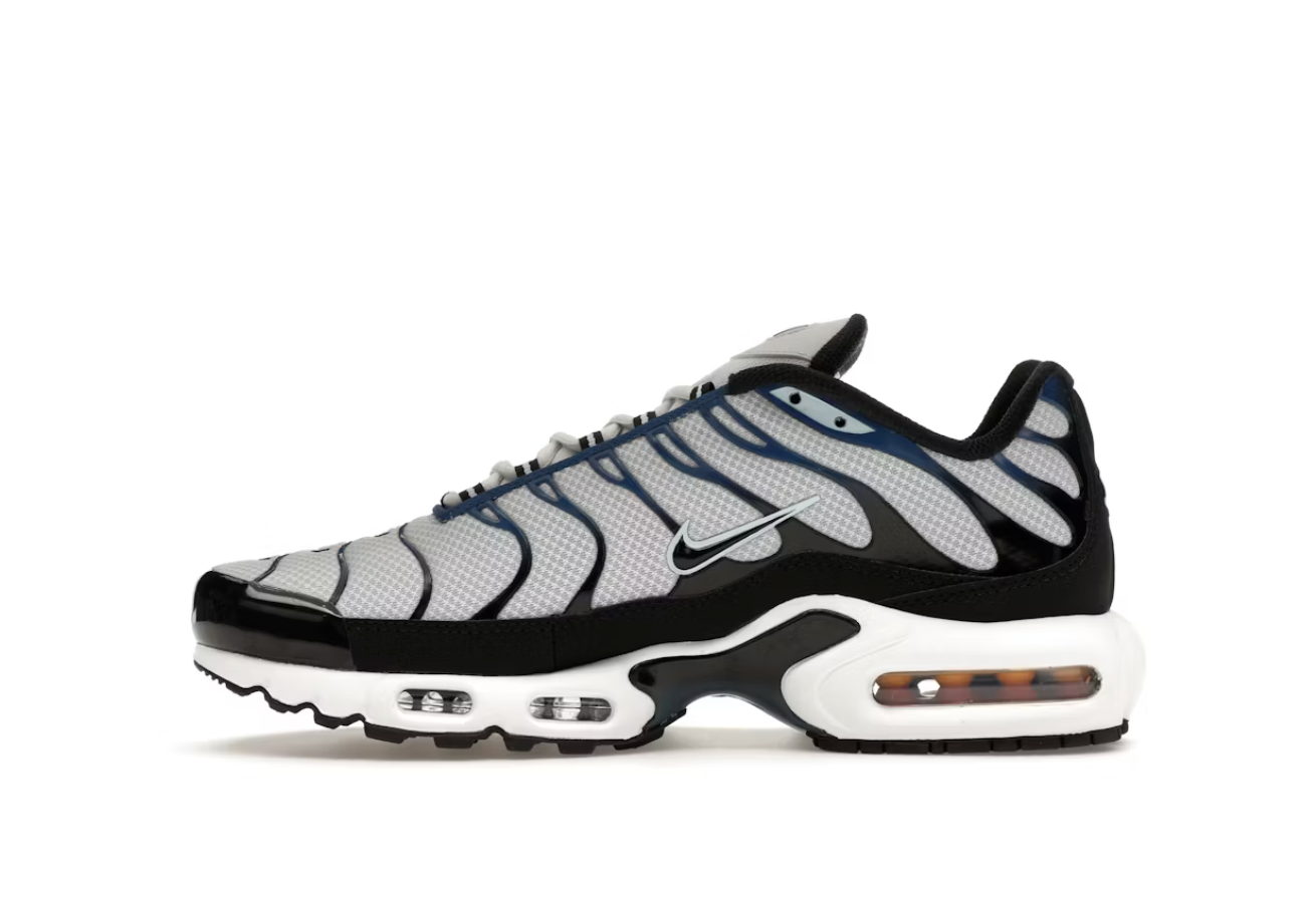 Nike Air Max Plus Pure Platinum Court Blue Glacier Blue Black