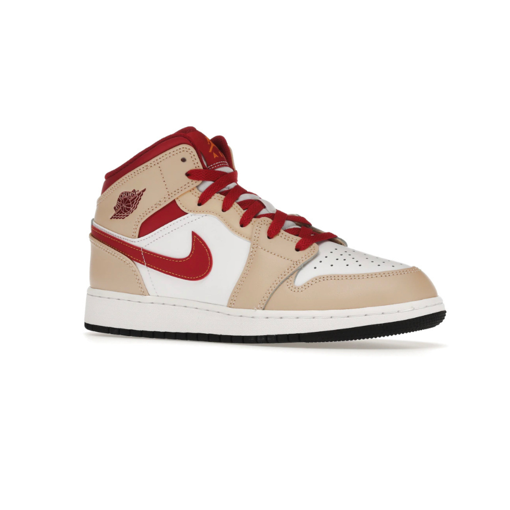 Jordan 1 Mid Light Curry