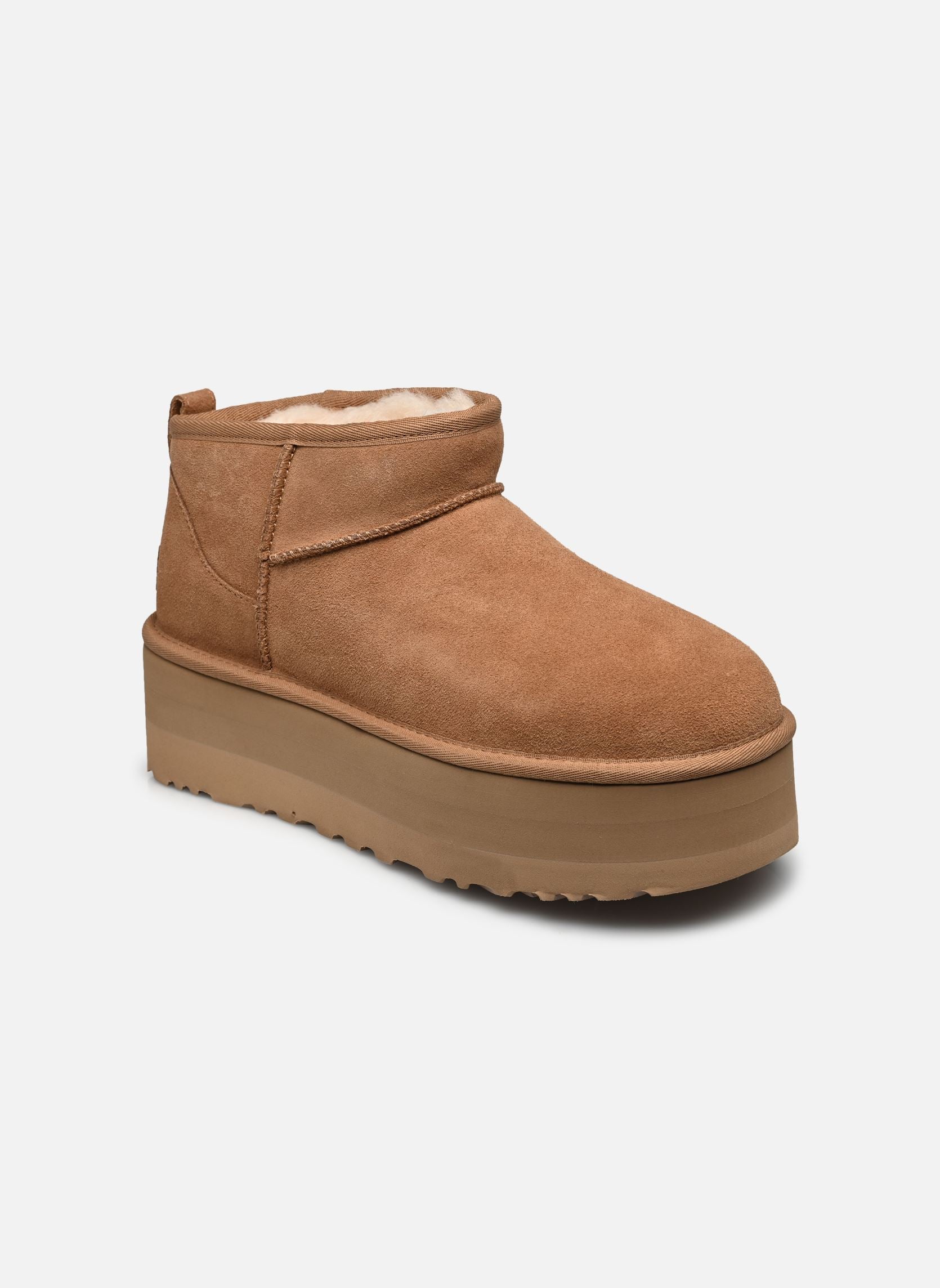 UGG Classic Ultra Mini Platform Chestnut Cognac