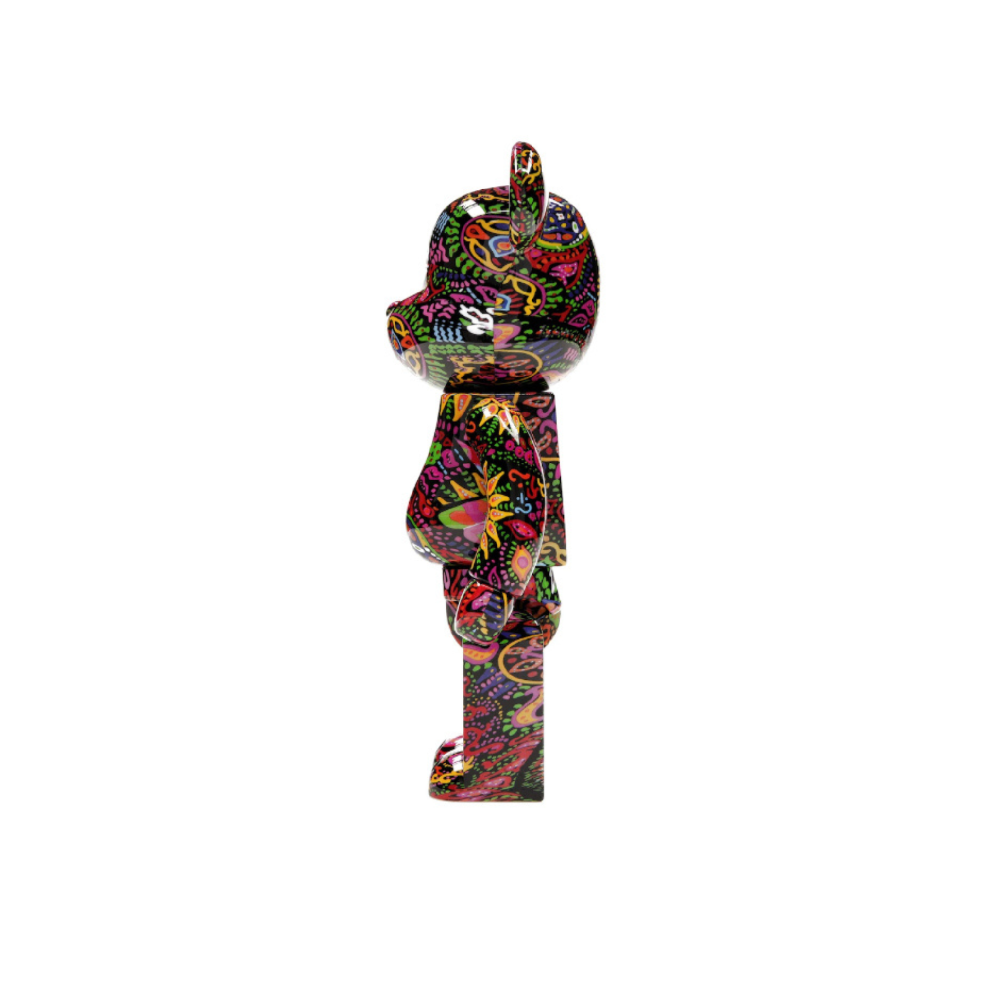 Bearbrick Psychedelic Paisley 100% & 400% Set