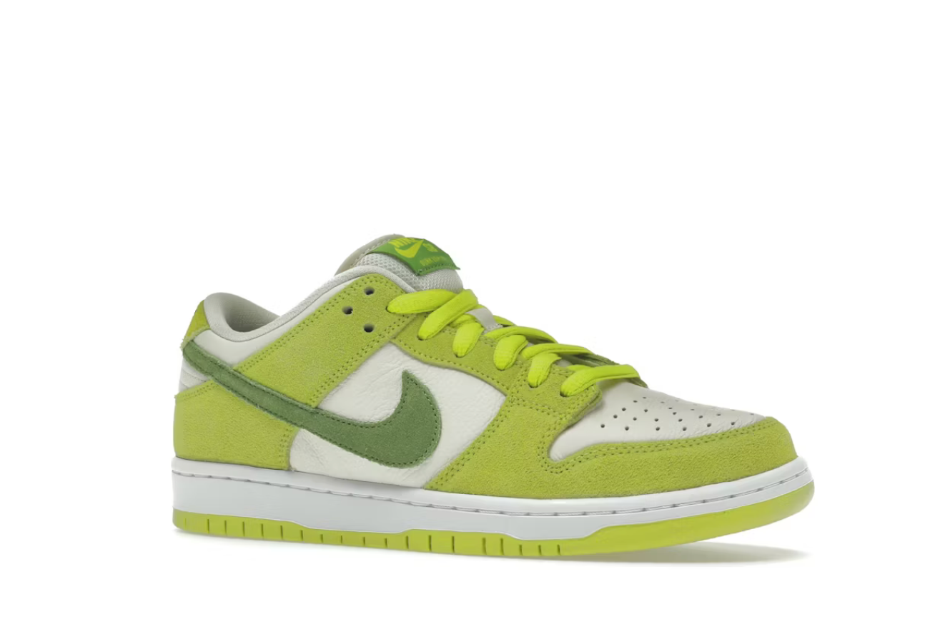 Nike SB Dunk Low White Green Apple