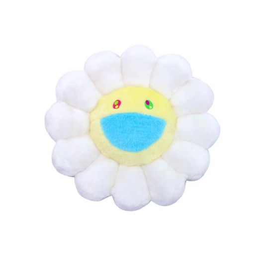 Takashi Murakami Flower Plush White