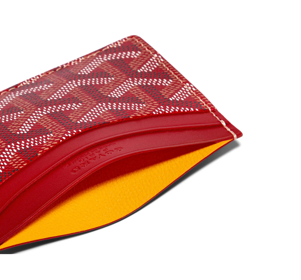 Goyard card holder Saint Sulpice Red