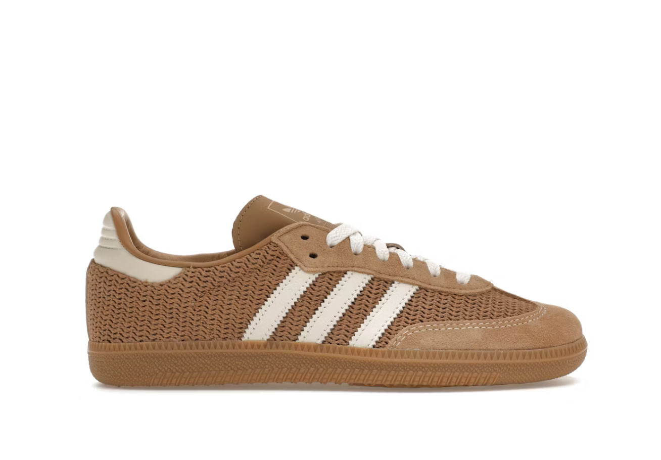 Adidas Samba OG Cardboard Chalk White Brown Dessert