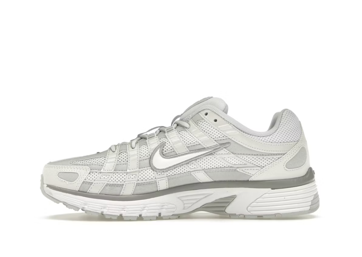 Nike P6000 Metallic Summit White Wolf Grey