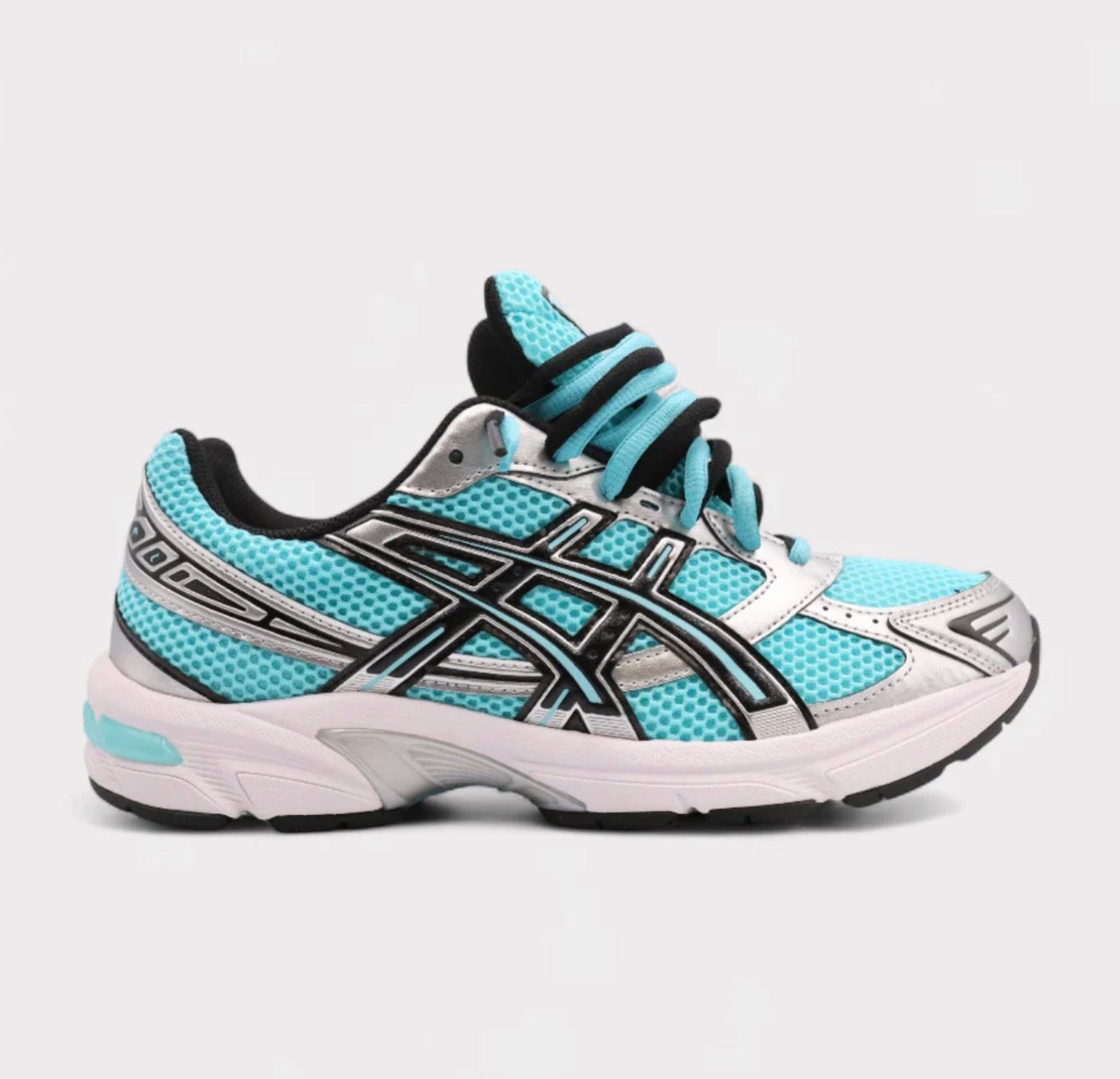 ASICS Gel-1130-Larimar Blue Silver Double Laces