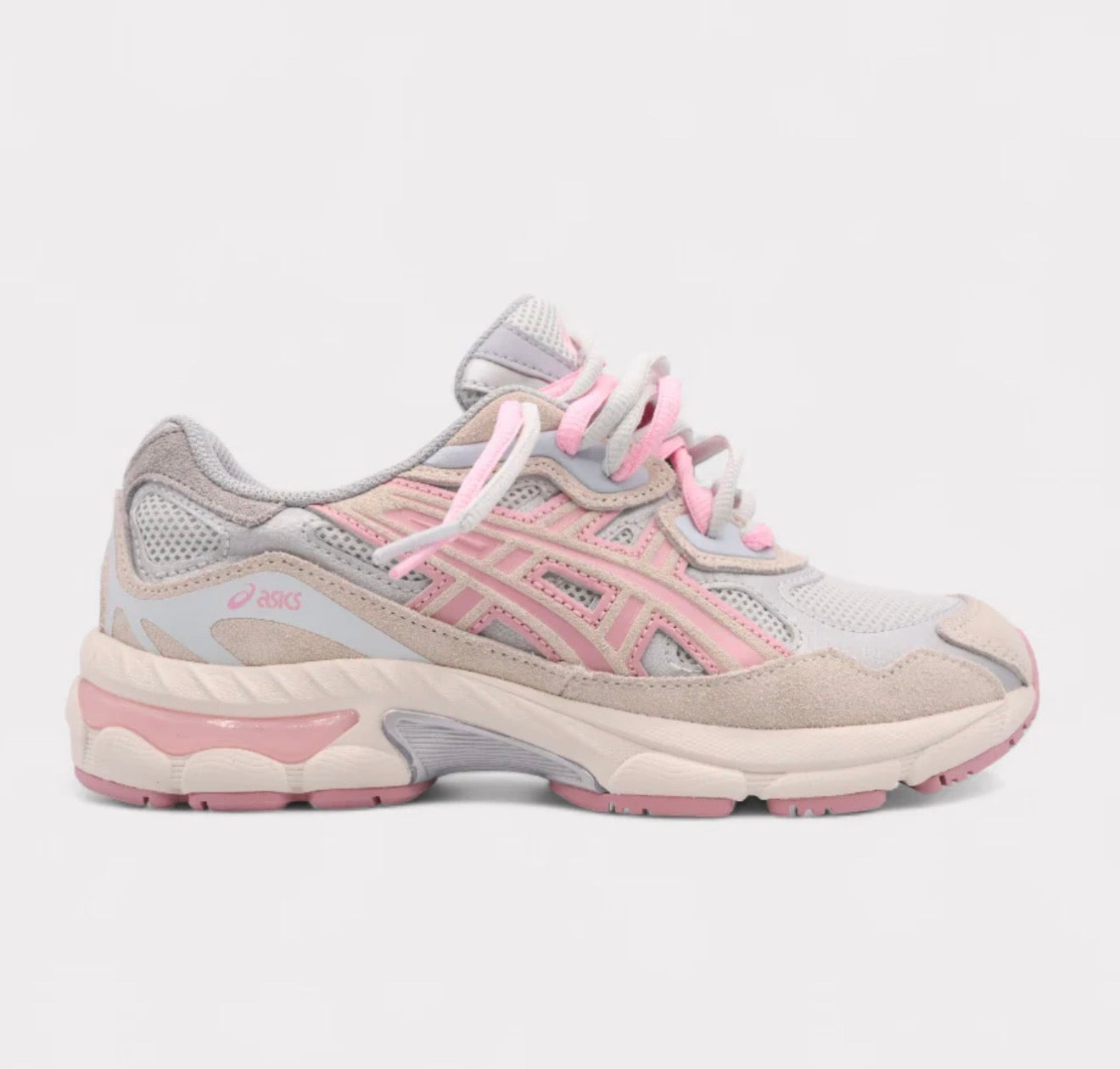 Asics NYC Pink Coneflower Pink Double Laces