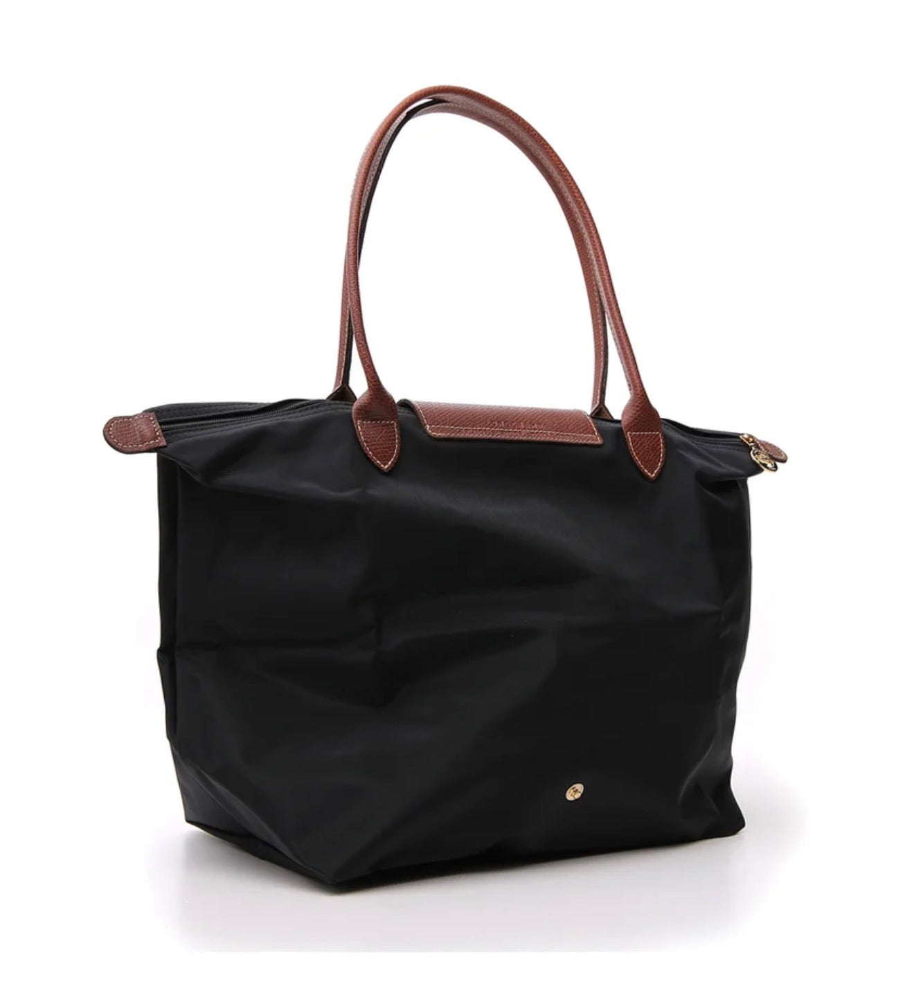 Sac bandoulière Longchamp Le Pliage - L Noir