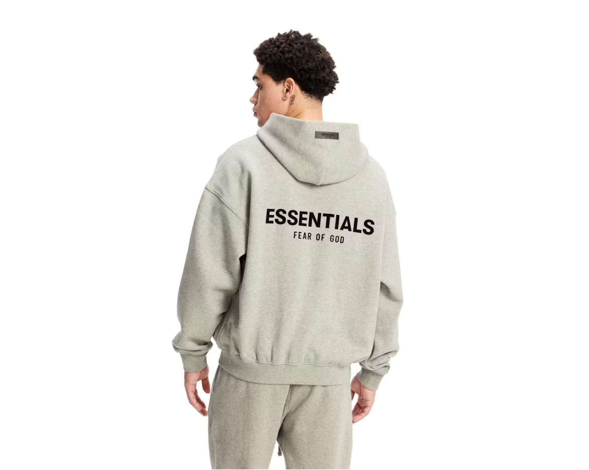 Fear of God Essentials Hoodie Dark Oatmeal