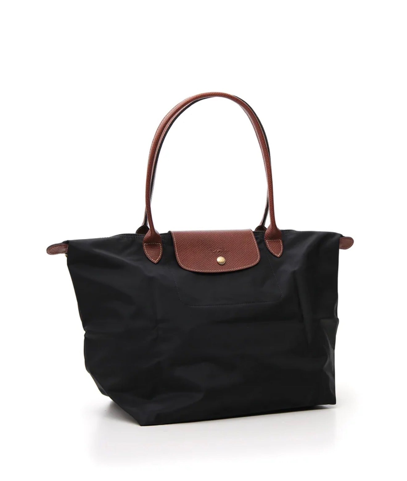 Sac bandoulière Longchamp Le Pliage - L Noir