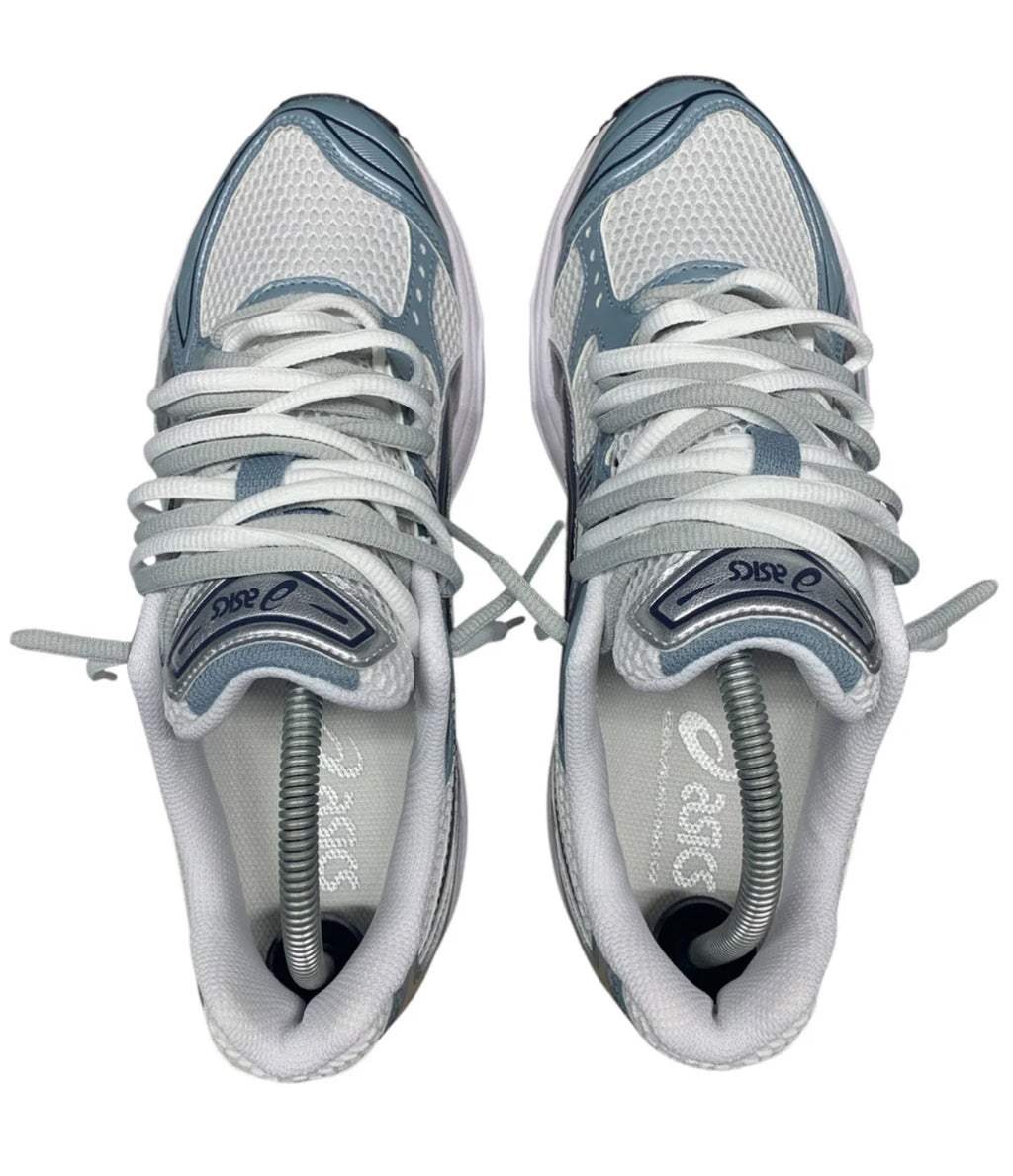 ASICS Gel-Kayano 14-White Fjord Grey Double Laces