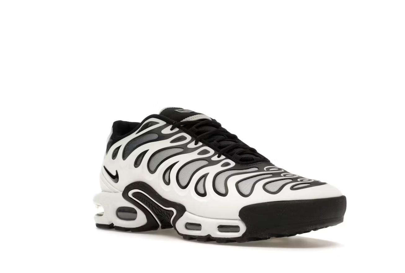 Nike Air Max Plus Drift White Black Metallic Silver