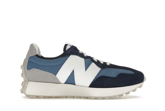 New Balance 327 University Blu Navy Bianco 