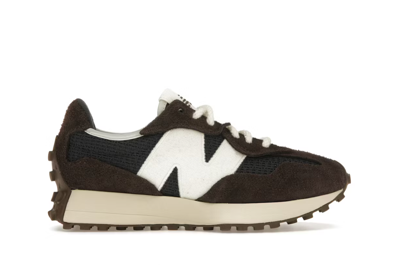 New Balance 327 Brown Brailed