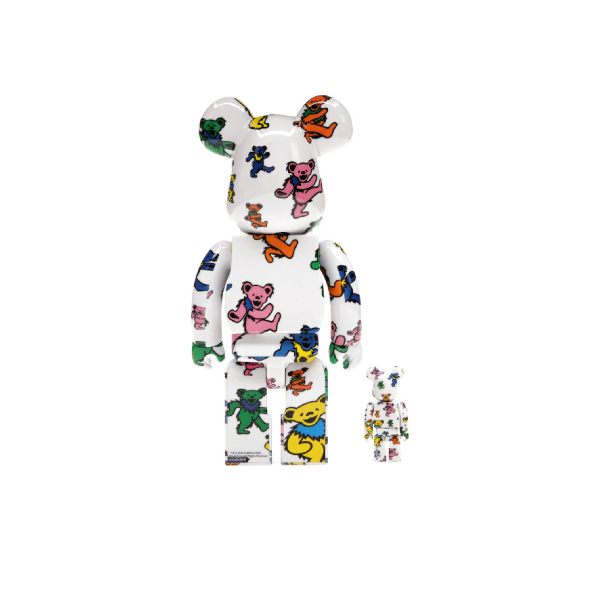 Bearbrick x Grateful Dead 100% & 400% Set