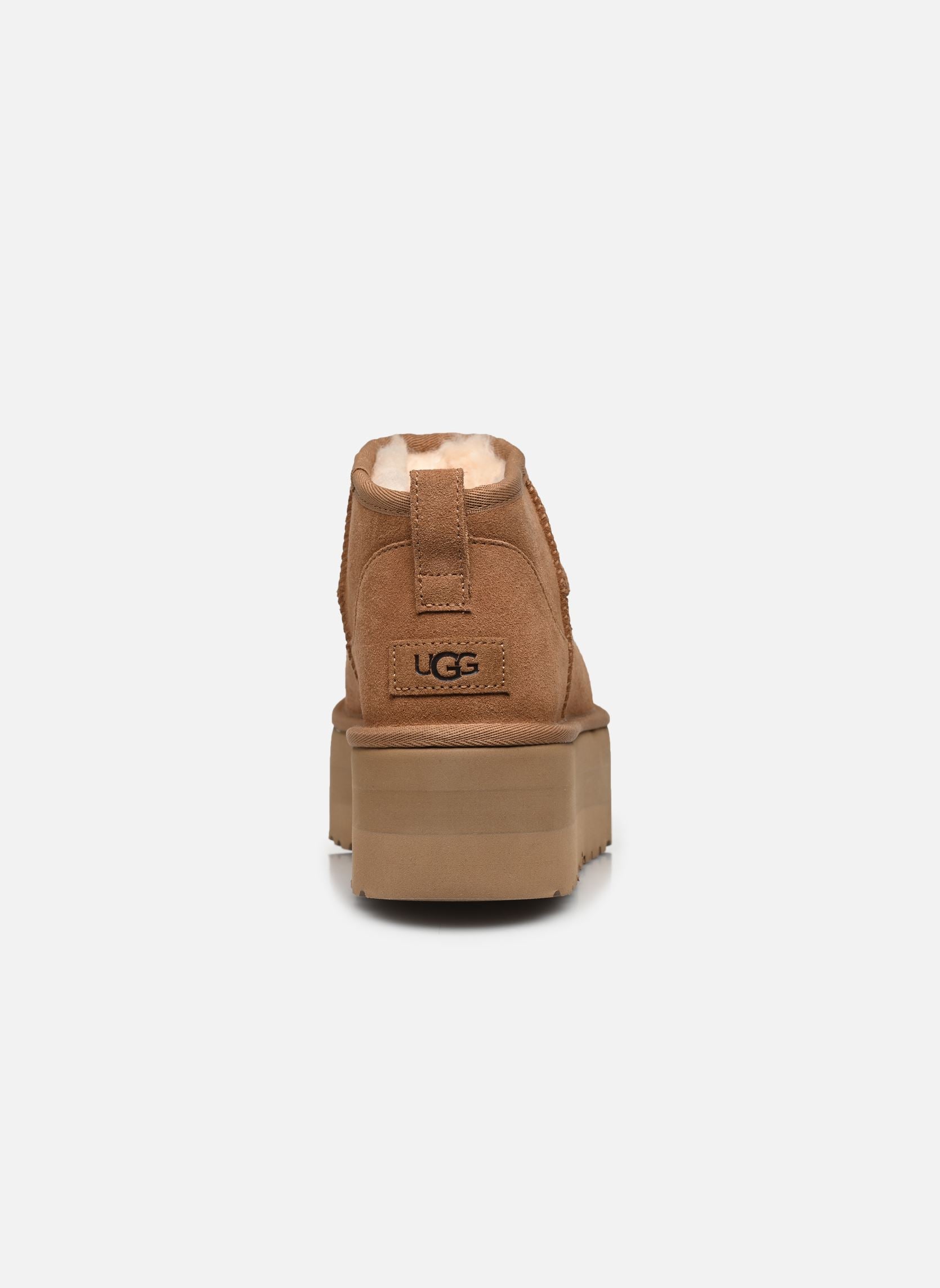 UGG Classic Ultra Mini Platform Chestnut Cognac