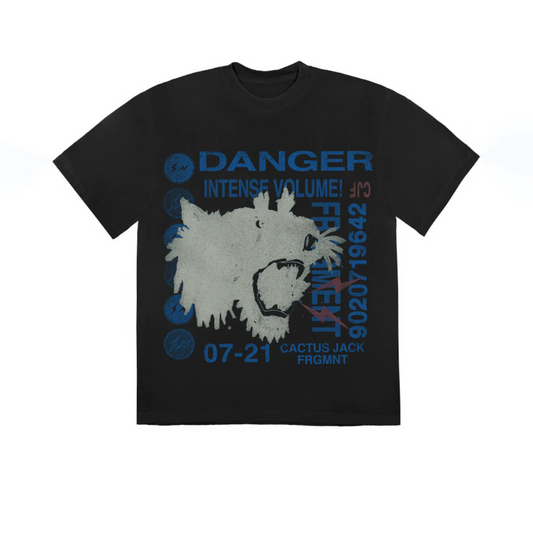 Travis Scott Cactus Jack Fragment Danger T-shirt