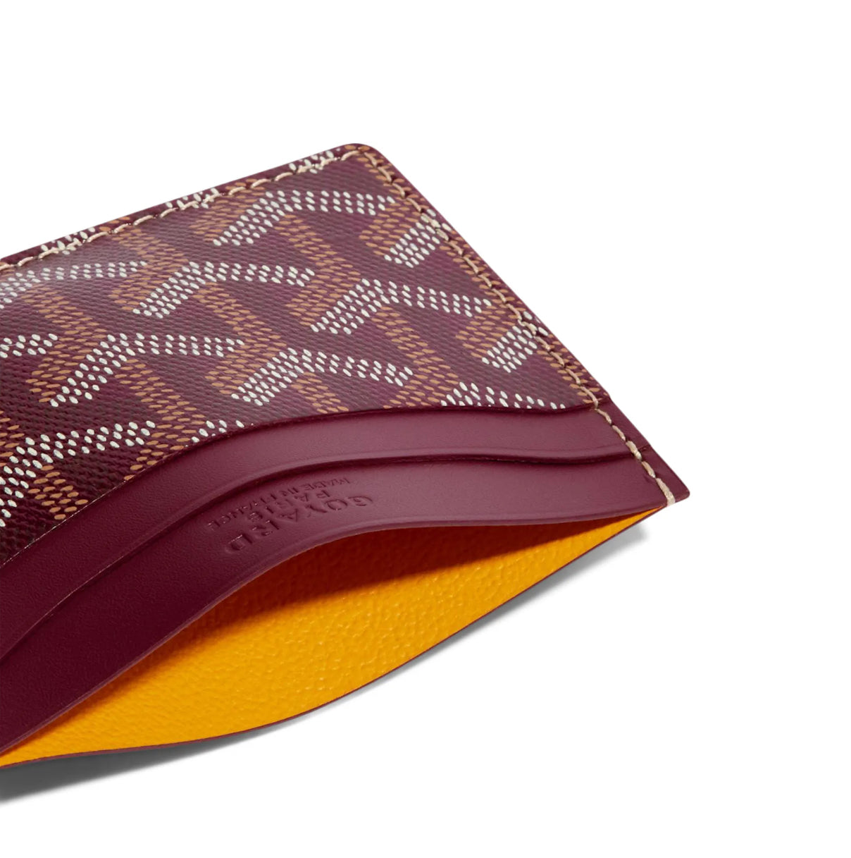 Goyard Kartenetui Saint Sulpice Bordeaux Burgundy