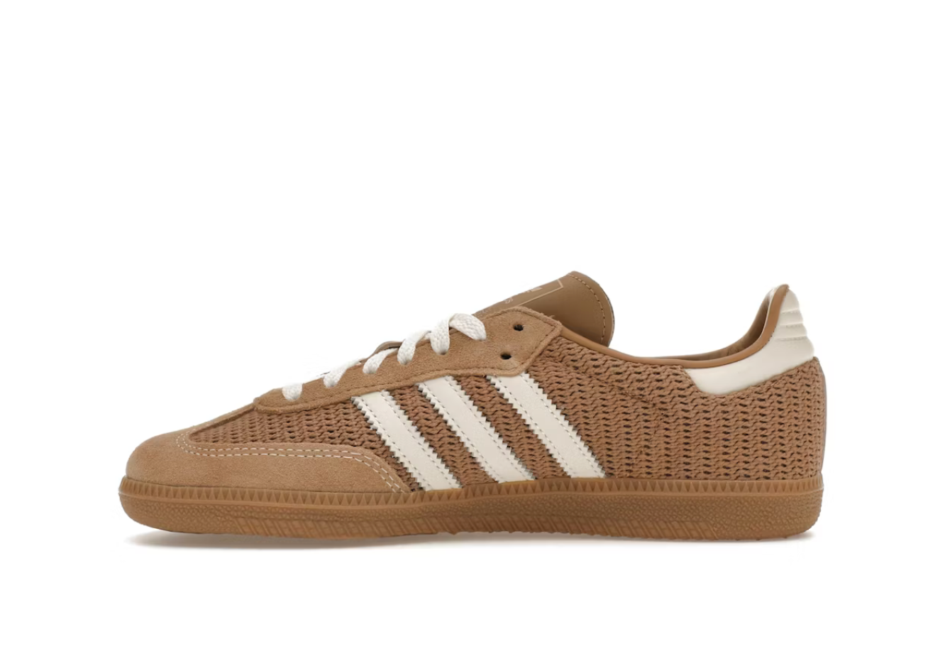 Adidas Samba OG Cardboard Chalk White Brown Dessert