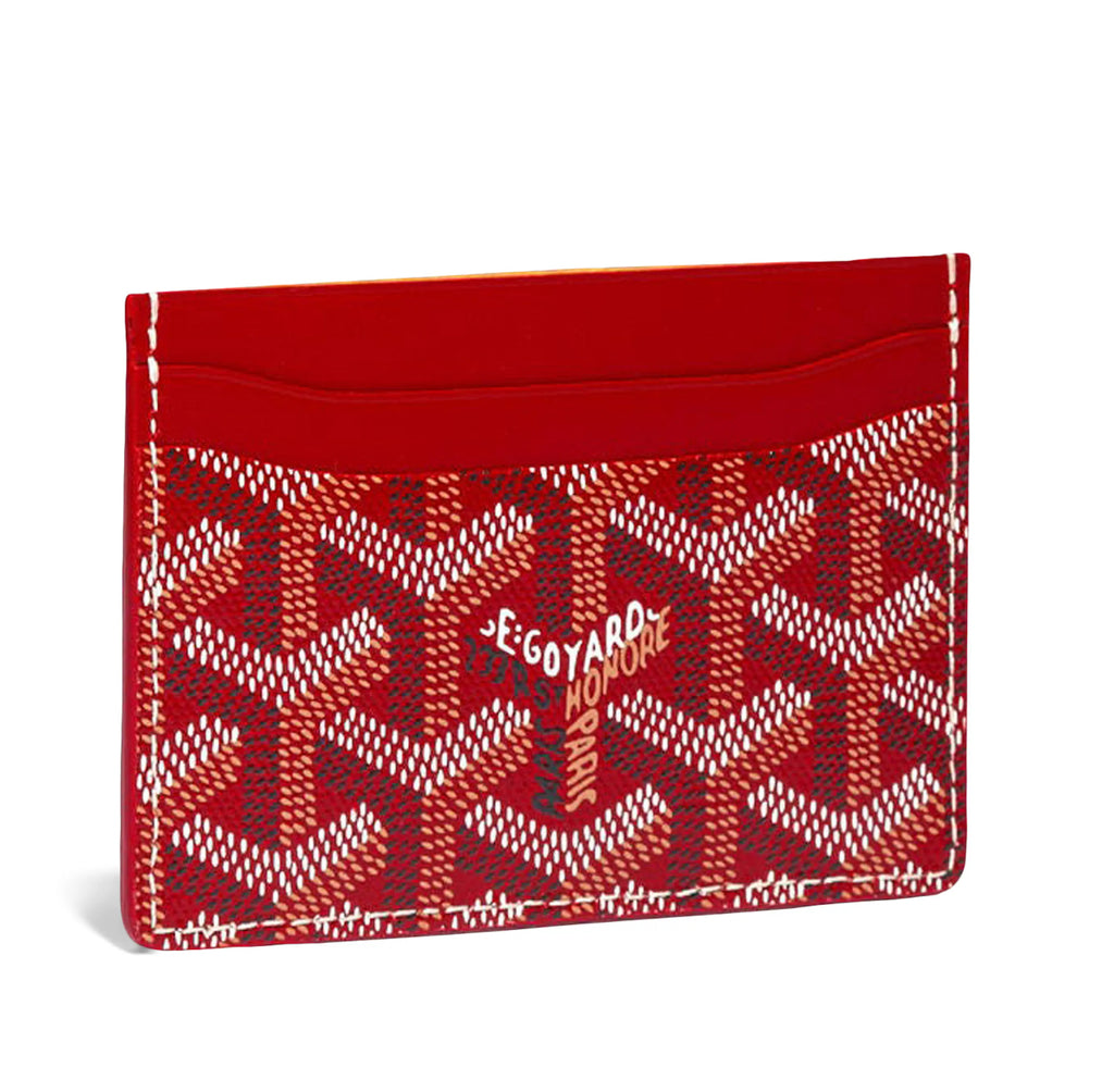 Goyard card holder Saint Sulpice Red