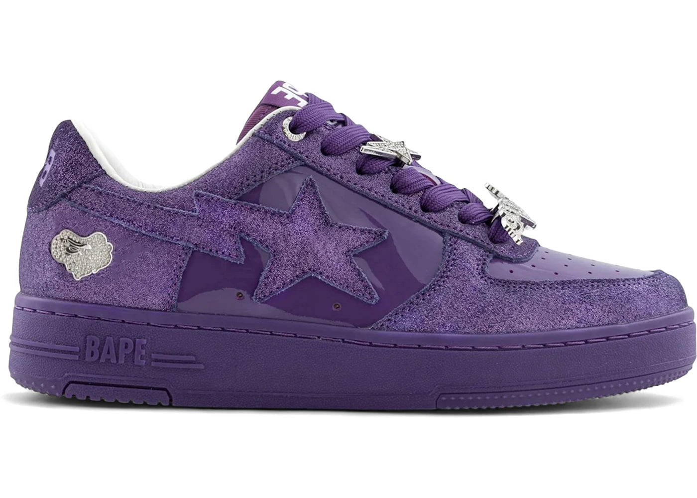A Bathing Ape Bape Sta #1 Purple