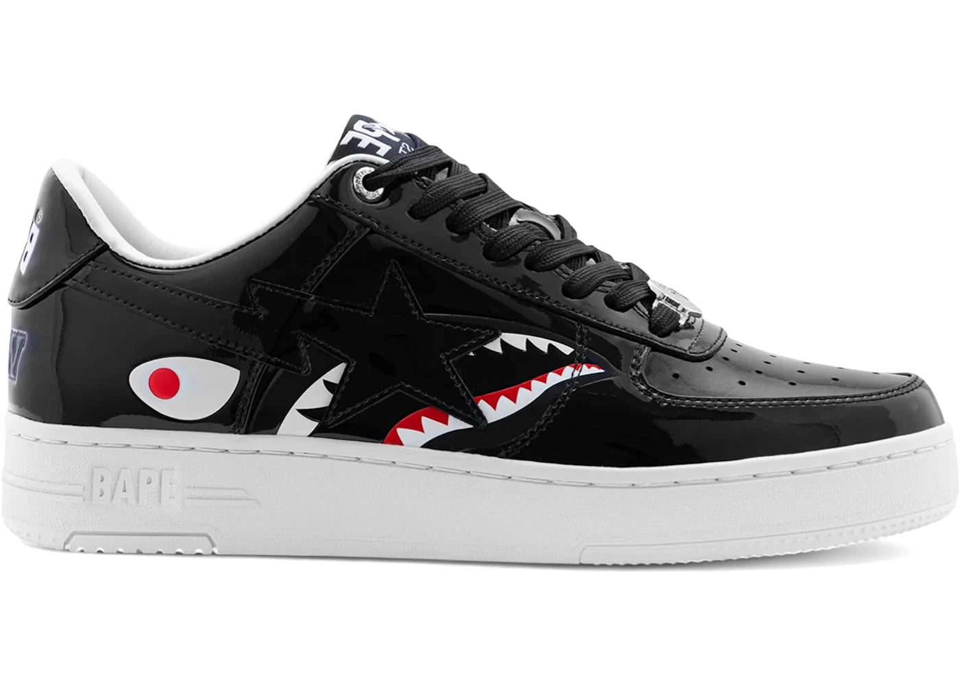 A Bathing Ape Bape Sta #3 Shark Black