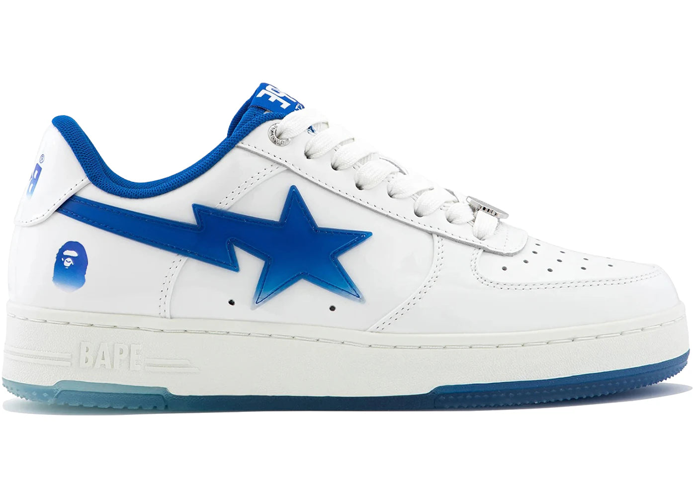 A Bathing Ape Bape Sta #4 Blue White