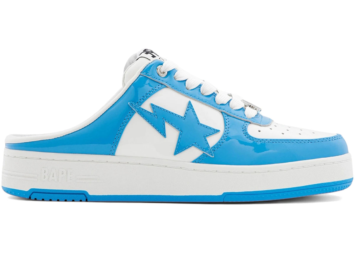 A Bathing Ape Bape Sta Clog White Sax - main view