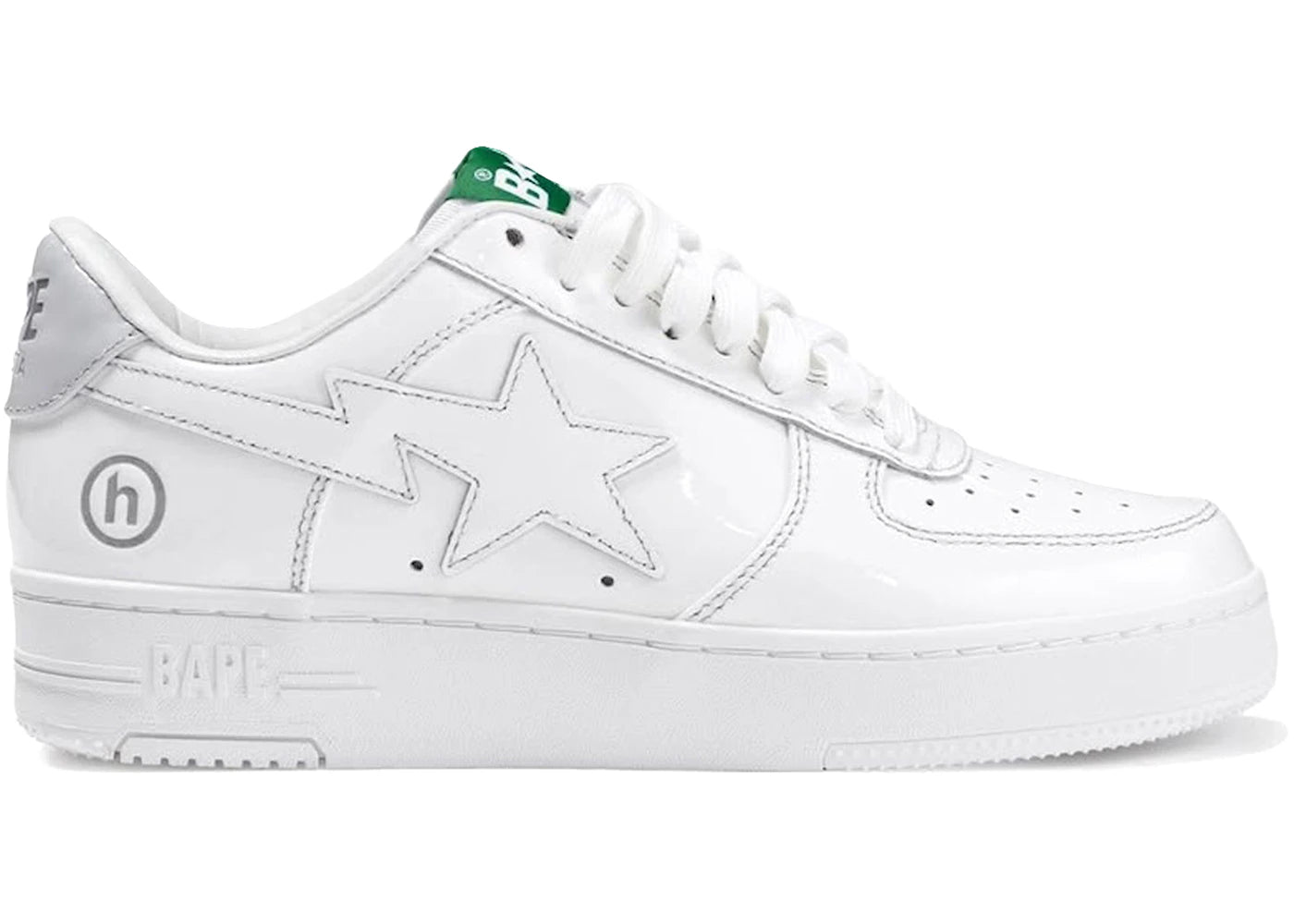 A Bathing Ape Bape Sta Hidden NY Stark White