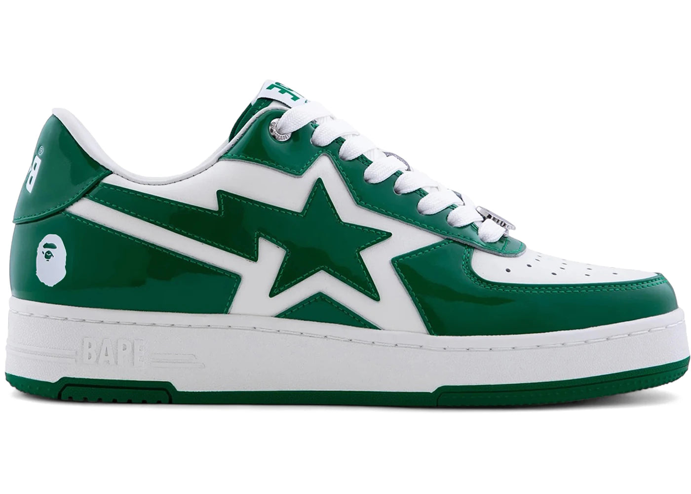 A Bathing Ape Bape Sta Icon Low #1 Green