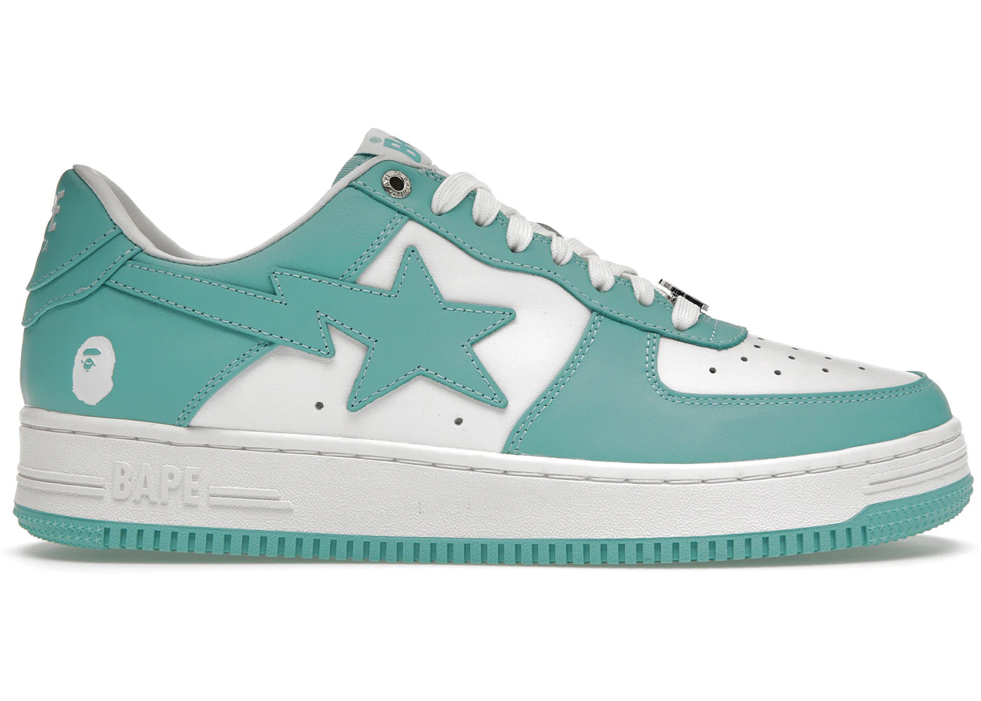 A Bathing Ape Bape Sta-White Green (2022)