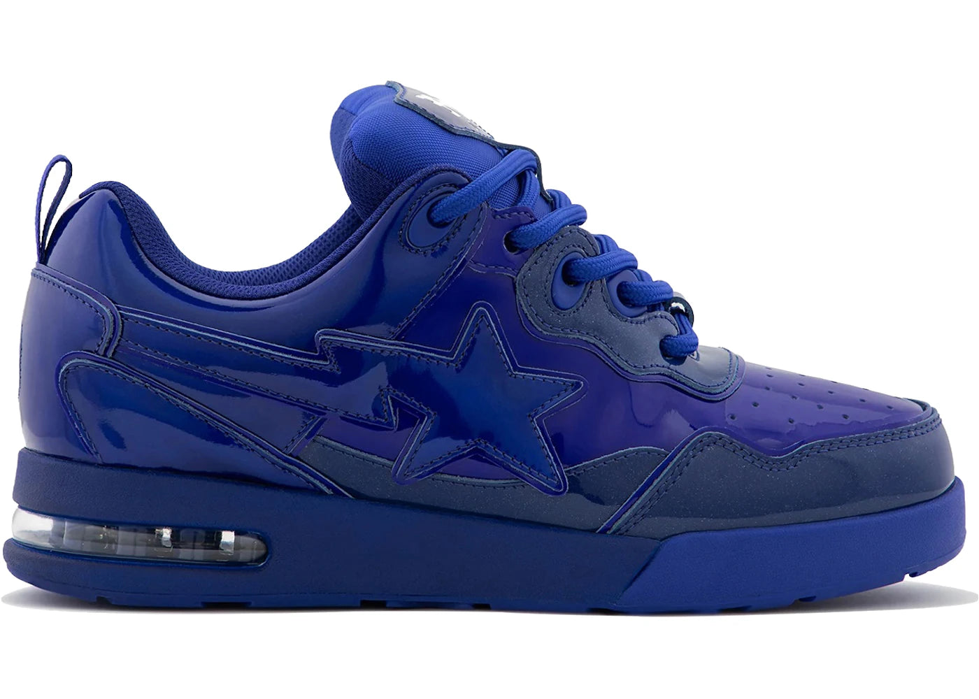 A Bathing Ape Flip Sta #1 Blue Patent