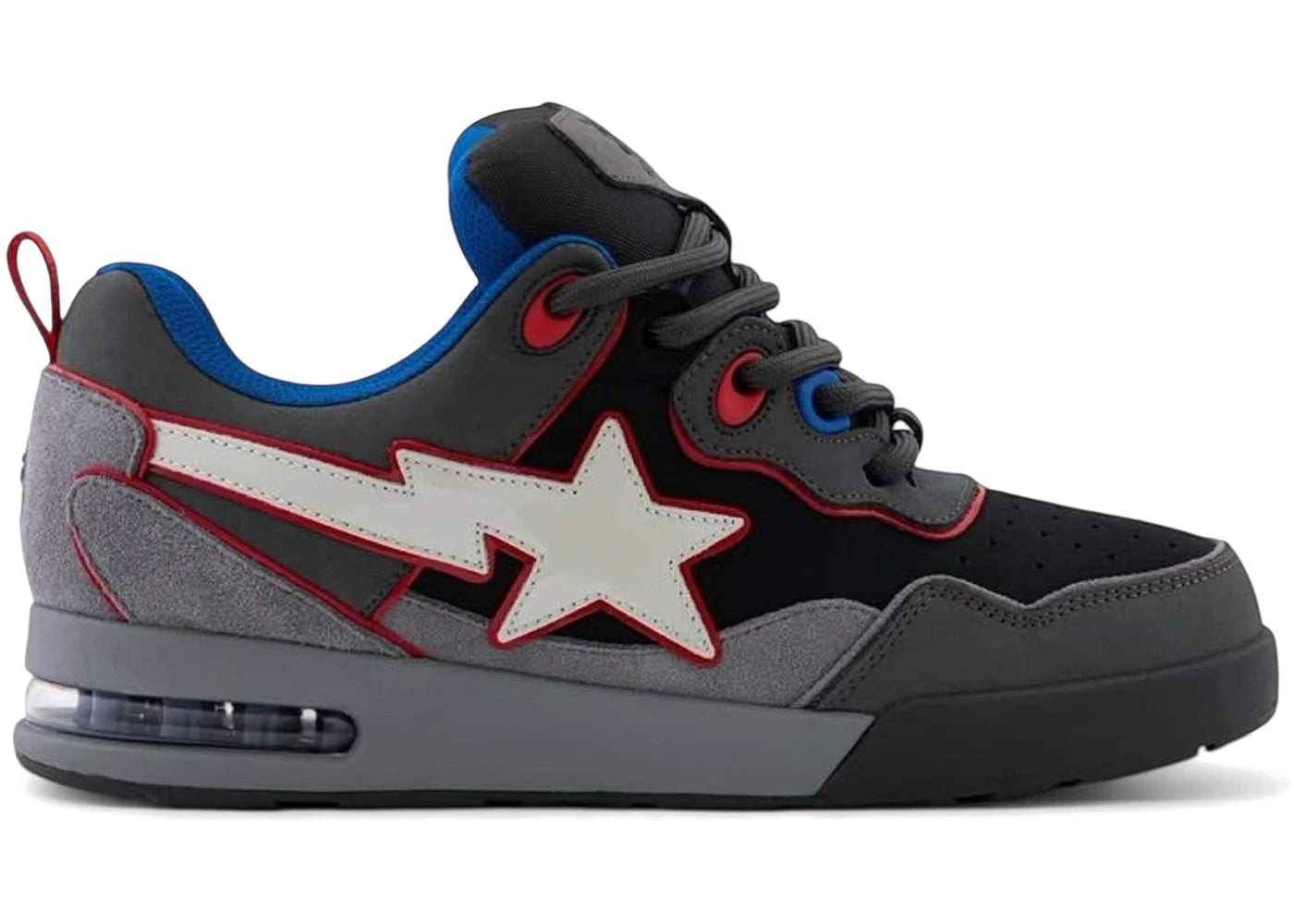 A Bathing Ape Flip Sta #2 Black Grey - main view