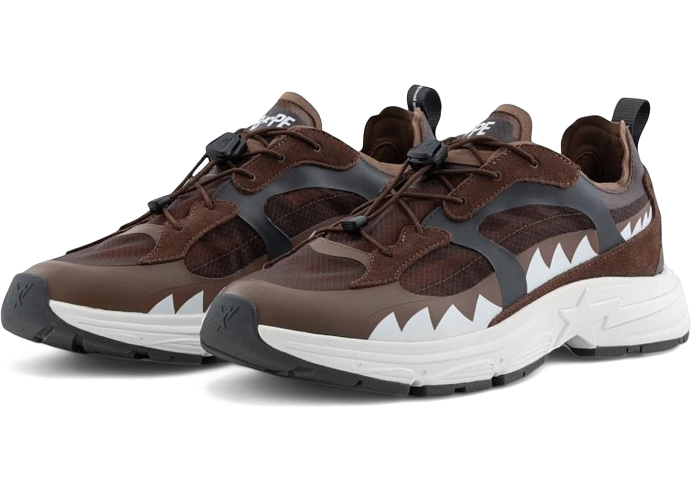 A Bathing Ape Shark Sta Kazuki Kuraishi Performance All Weather Brown