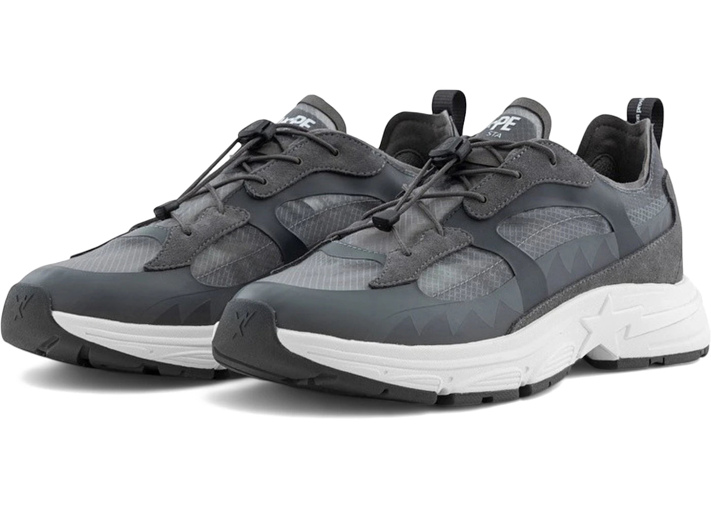 A Bathing Ape Shark Sta Kazuki Kuraishi Performance All Weather Grey