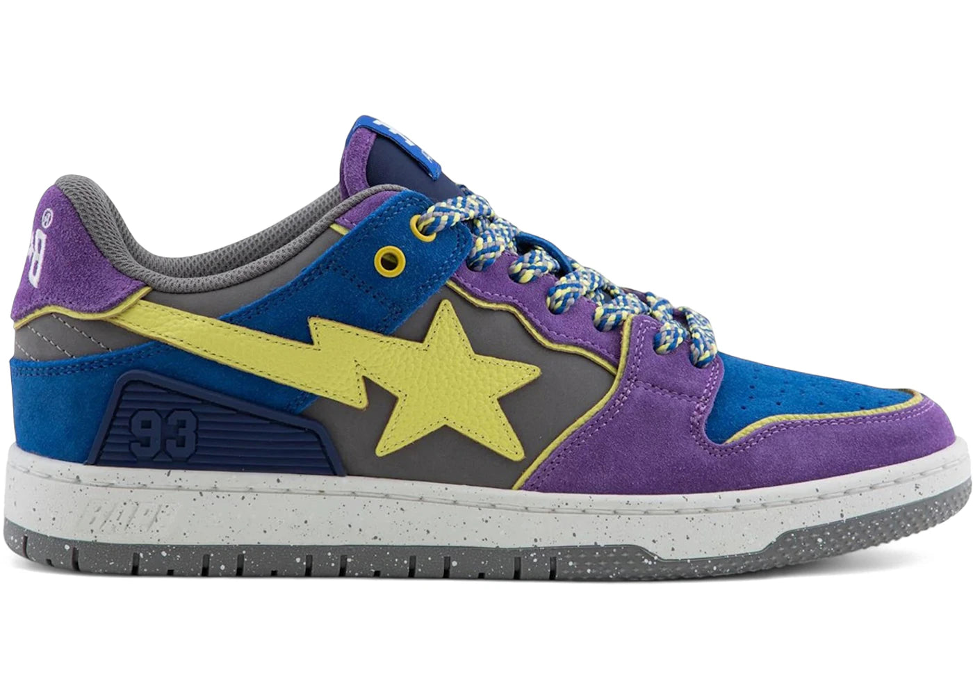 A Bathing Ape Sk8 Sta #1 Trail to Street Purple
